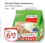 Original Katzenstreu im Angebot bei GLOBUS in Siegen Original Katzenstreu Angebote von Cat's Best bei GLOBUS Siegen für 6,99 €