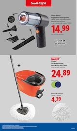 Aspirateur Angebote im Prospekt "Plus de 55 produits bio dans l'assiette, ça vaut le coup." von Lidl auf Seite 43