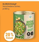 Eintopf Grüne Bohnen Topf bei GLOBUS im Mannheim Prospekt für 