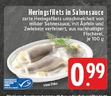 Heringsfilets in Sahnesauce im Angebot bei E center in Oberhausen Heringsfilets in Sahnesauce Angebote bei E center Oberhausen für 0,99 €