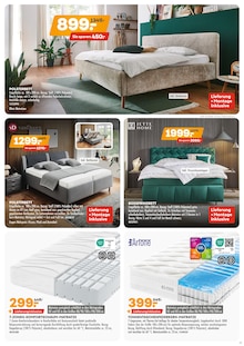 Bett im aktuellen Möbel Kraft Prospekt (Lübeck) Bett im Möbel Kraft Prospekt "WOHNTRENDS" mit 20 Seiten (Lübeck)