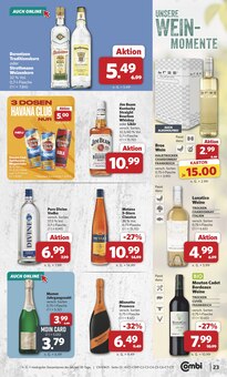 Wodka im combi Prospekt "Markt - Angebote" mit 37 Seiten (Osnabrück)