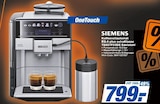 Kaffeevollautomat EQ.6 plus extraKlasse TE657F03DE Edelstahl Angebote von SIEMENS bei expert Ahaus für 799,00 €