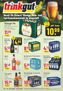 Jack Daniels im aktuellen Trinkgut Prospekt (Hannover) Jack Daniels im Trinkgut Prospekt "Aktuelle Angebote" mit 18 Seiten (Hannover)