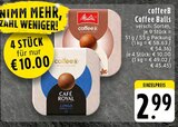 coffeeB Coffee Balls Angebote von Melitta bei EDEKA Neuwied für 2,99 €