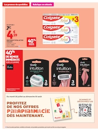 Prix et réduction Rasoir dans le prospectus Auchan Hypermarché en cours Offre Rasoir dans le catalogue Auchan Hypermarché du moment à la page 28