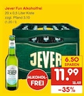 Fun Alkoholfrei von Jever für 11,99 € bei Netto Marken-Discount im Angebot Fun Alkoholfrei von Jever im aktuellen Netto Marken-Discount Prospekt