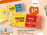 Toastbrot Angebote von Golden Toast bei tegut Aalen für 1,29 €