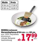 Aktuelles Keramikpfanne Ø 24 cm Angebot bei E center in Karlsruhe ab 17,99 €