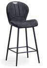 Sirius Bar Chaise de bar en tissu en promo chez Crack Valenciennes à 129,00 €