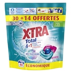 Lessive capsules "économique" - XTRA en promo chez Carrefour Lessive capsules "économique" - XTRA dans le catalogue Carrefour