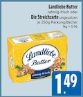 E xpress Berg - Butter rahmig-frisch Angebot im Prospekt Butter rahmig-frisch bei E xpress im Berg Prospekt für 1,49 €