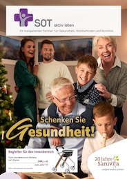 Aktueller Sanitätshaus und Orthopädietechnik Berlin GmbH Sanitätshäuser Prospekt für Erkner: Schenken Sie Gesundheit! mit 6} Seiten, 12.11.2025 - 31.01.2026