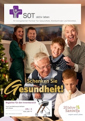 Aktueller Sanitätshaus und Orthopädietechnik Berlin GmbH Sanitätshäuser Prospekt in Erkner und Umgebung, "Schenken Sie Gesundheit!" mit 6 Seiten, 12.11.2025 - 31.01.2026