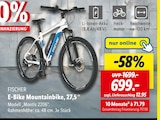 Aktuelles E-Bike Mountainbike, 27,5" Angebot bei Lidl in Cottbus ab 699,00 €