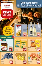 REWE Prospekt "Dein Markt" für Hamburg, 28 Seiten, 22.12.2025 - 27.12.2025