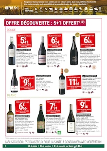 Prospectus Gamm vert en cours, "Foire aux vins", page 2 sur 8