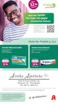 mea - meine apotheke Prospekt der KW 24 "Unsere Juni-Angebote" Aktueller mea - meine apotheke Prospekt "Unsere Juni-Angebote" Seite 1 von 4 Seiten