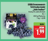 Tafeltrauben dunkel 'Sable Seedless' Angebote von EDEKA Genussmomente bei Marktkauf Fürth für 1,99 €