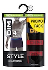 Boxer homme "mix and colors" - DIM en promo chez Carrefour Versailles à 19,19 €