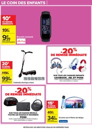 Prix et réduction Bracelet Connecté dans le prospectus Carrefour en cours Offre Bracelet Connecté dans le catalogue Carrefour du moment à la page 30