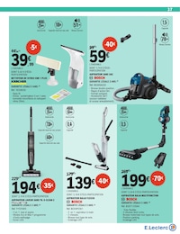 Offre Aspirateur dans le catalogue E.Leclerc du moment à la page 37
