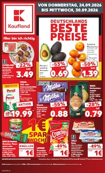 Aktueller Kaufland Prospekt "Hier bin ich richtig" Aktueller Kaufland Prospekt