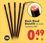 Mäc-Geiz Chemnitz - Black Wood Bleistift Angebot im Prospekt Black Wood Bleistift bei Mäc-Geiz im Chemnitz Prospekt für 0,49 €