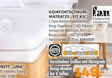 Aktuelle Bettdecke Angebote bei Möbel Kraft in Halle (Saale) Aktuelles Komfortschaum-Matratze 'Fit KS' Angebot bei Möbel Kraft in Halle (Saale) ab 149,00 €