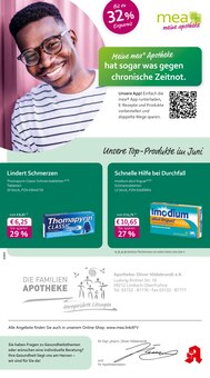 Aktueller mea - meine apotheke Prospekt (Limbach-Oberfrohna, 4 Seiten zum blättern mea - meine apotheke Prospekt Unsere Juni-Angebote mit 4 Seiten