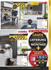 Aktueller BRAUN Möbel-Center Prospekt mit Elektronik, "Wir feiern Jubiläum!", Seite 17