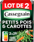 PETITS POIS ET CAROTTES CASSEGRAIN - CASSEGRAIN en promo à 3,70 € chez Auchan Hypermarché PETITS POIS ET CAROTTES CASSEGRAIN - CASSEGRAIN dans le catalogue Auchan Hypermarché