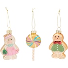 Suspension de Noël en verre - Action en promo chez Action Alençon à 2,49 €