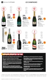 Promos Champagne dans le catalogue "FOIRE AUX VINS" de Intermarché Super Champagne en promo dans le catalogue Intermarché Super à la page 26