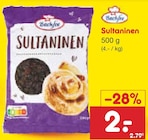 Netto Marken-Discount Starbach - Sultaninen Angebot im Prospekt Sultaninen bei Netto Marken-Discount im Starbach Prospekt für 2,00 €
