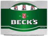 REWE - Beck’s Pils Angebot im Prospekt Beck’s Pils bei REWE im Prospekt "" für 10,49 €