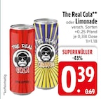 The Real Cola Angebote bei EDEKA Laupheim für 0,39 €