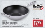 Edelstahl-Wokpfanne von Crofton im aktuellen ALDI Nord Prospekt