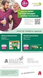 mea - meine apotheke Prospekt für Suhl mit 4 Seiten mea - meine apotheke Prospekt für Suhl: "Unsere September-Angebote", 4 Seiten, 01.09.2025 - 30.09.2025