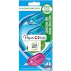 4 mini rubans correcteurs - PAPER MATE en promo à 3,40 € chez Carrefour 4 mini rubans correcteurs - PAPER MATE dans le catalogue Carrefour