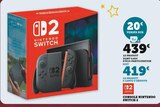 Console nintendo switch 2 - Hyper U à Nantes Console nintendo switch 2 en promo chez Hyper U Nantes à 419,00 €