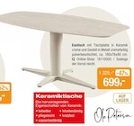 Esstisch im Angebot bei Opti-Wohnwelt in Fulda Esstisch Angebote von Ole Peterson bei Opti-Wohnwelt Fulda für 699,00 €