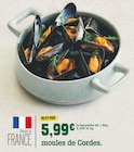 Moules de Cordes - Fresh à Limoges Moules de Cordes en promo chez Fresh Limoges à 5,99 €