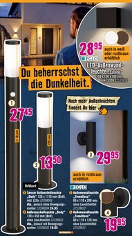 LED-Lampe im Hornbach Prospekt "Andere feiern Tore, du dein Projekt" mit 30 Seiten (Dresden)