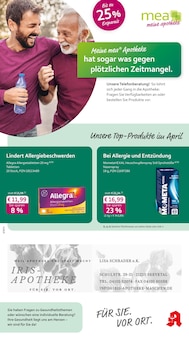 mea - meine apotheke Prospekt Unsere April-Angebote mit 4 Seiten