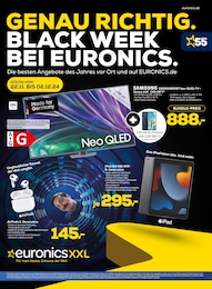 EURONICS Prospekt für Künzelsau: "GENAU RICHTIG. BLACK WEEK BEI EURONICS.", 6 Seiten, 22.11.2024 - 02.12.2024