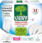 Promo DETERGENT VAISSELLE MACHINE TOUT-EN-1 L'ARBRE VERT à 3,70 € dans le catalogue Super U à Briey