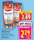 Würstchen Angebote von Meica bei E center Berlin für 2,29 €