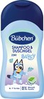 Kinder Shampoo & Duschgel Bluey, Reisegröße Angebote von Bübchen bei dm-drogerie markt Magdeburg für 0,95 €