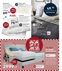 Bett im aktuellen buss Prospekt (Bremerhaven) Bett im buss Prospekt "VORFREUDE das schönste Gefühl" mit 35 Seiten (Bremerhaven)